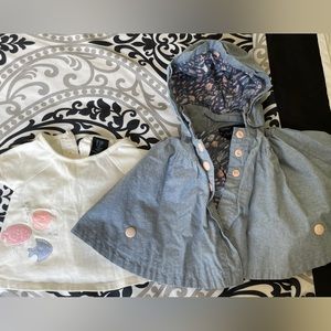 Like New Cynthia Rowley Tshirt and Cape